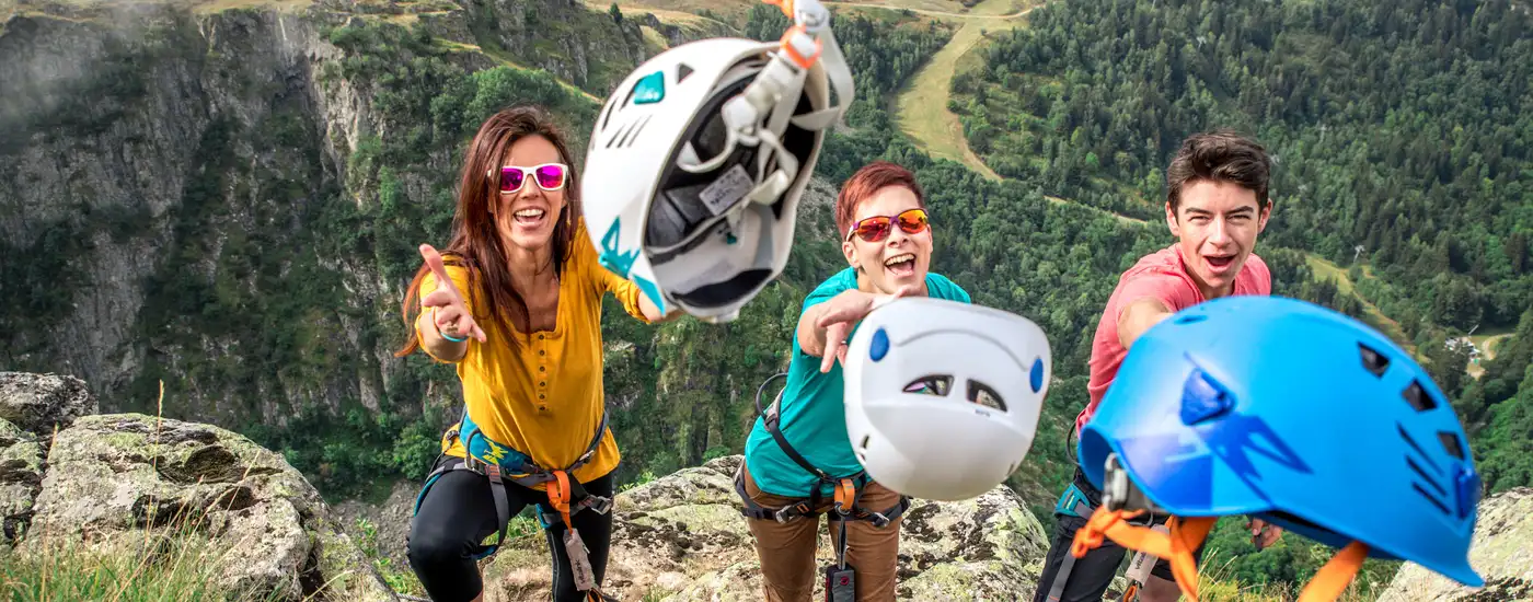 Via ferrata à l'Alpe d'Huez
