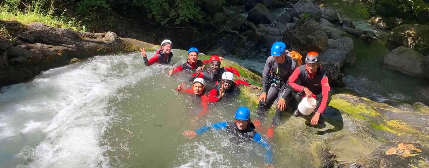 Canyoning au Roberand